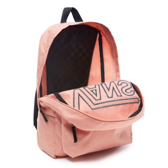 Sac a dos Femme Vans Realm Flying V Rose Sac a dos Equipements sportifs fnac