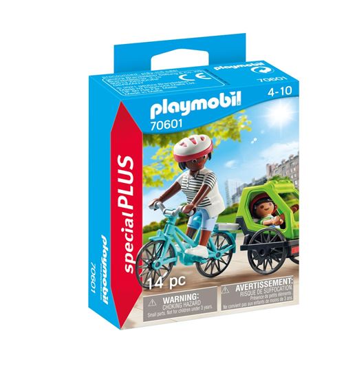 Playmobil City Life Cyclistes Maman et Enfant 70601 - vue 5