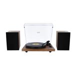 Platine vinyle Enova Hi-Fi Vision2 Set Wdl + 2 enceintes finition Bois