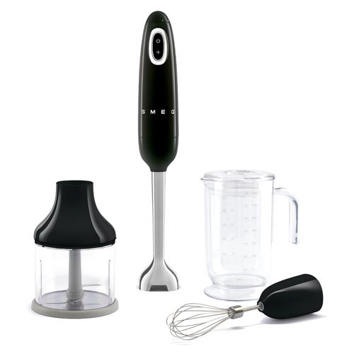 Pied Mixeur Smeg Années 50 Hbf03Bleu 700 W Noir