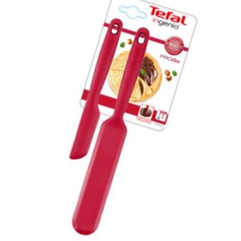 Set spatule et tartineur à crêpes Tefal en silicone Rouge - Achat