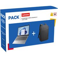 Pack PC portable Lenovo IdeaPad 1 15ALC7 82R4007LFR 15,6" AMD Ryzen™ 5 16 Go RAM 512 Go SSD Gris + Sac à dos Lenovo B210 Gris