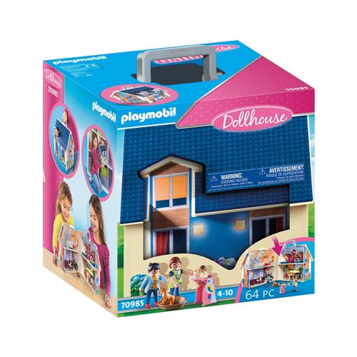 Maison Transportable Dollhouse 70985 Playmobil La Boîte - vue 9