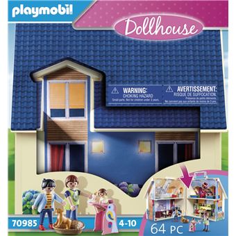 Playmobil Dollhouse 70985 Maison transportable - Playmobil