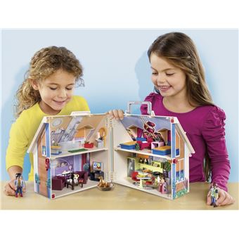 Lot De Playmobil : Maison Avec Personnages Et Accessoires – Idéal Pour Commencer