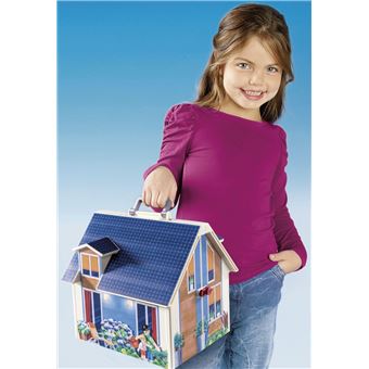 Grande Maison De Poupée Blue Box – à Décorer – Pour Barbie Et Poupées Similaires