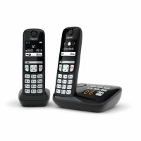 PANASONIC KX-TG6822 Duo Téléphones Sans fil avec Répondeur - Noir et Gris  avec Quadrimedia