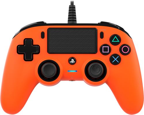 WIRED OFFICIAL CONTROLLER FOR PS4 ORANGE