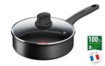 Sauteuse Tefal Ultimate G2683202 24 cm Noir avec couvercle