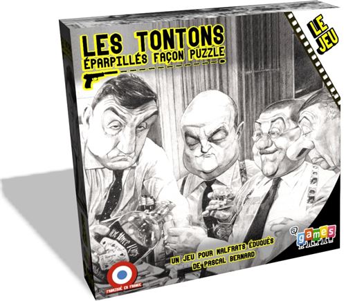 Jeu de stratégie Ajax Games Les Tontons Eparpillés Façon Puzzle