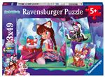 Puzzles Ravensburger Le monde merveilleux des Enchantimals 3 x 49 pièces