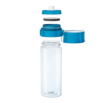 Brita Brita Bouteille d'eau filtrante de qualité supérieure - 768 ml - Saphir rigide - Bouteille d'eau filtrante de qualité supérieure avec filtre, sans BPA, verre de mer, 768 ml