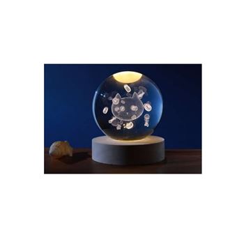 Lampe Itotal Led Crystal Ball Cat Large