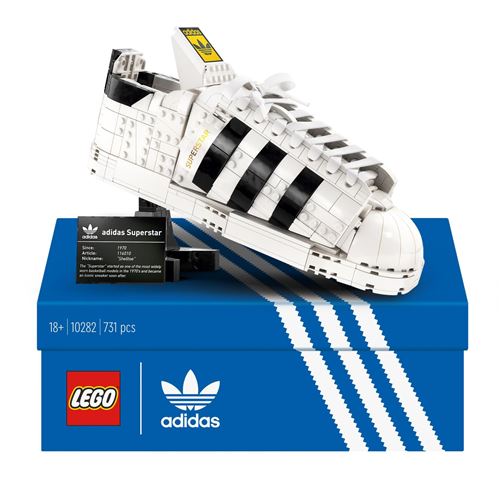LEGO® Icons 10282 Chaussure Adidas Originals Superstar État correct - LEGO Icons reconditionné disponible sur Fnac