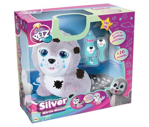 Bébé Silver phoque interactif Club Petz