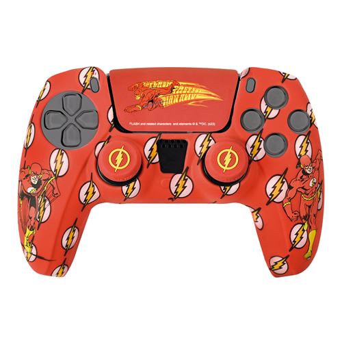 Kit Accessoire personnalisé Just For Games DC Flash pour manette PS5