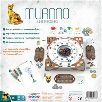 Jeu de société Matagot Murano Light Masters
