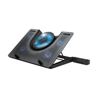 KLIM Cool – Refroidisseur PC Portable Gamer USB Ultra Puissant 2024, Rouge – Baisse Température Rapide