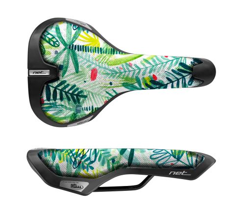 Selle de vélo Trekking Net Rio Multicolore