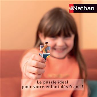 Puzzle 100 pièces Nathan Carte du monde des monuments