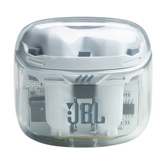 JBL TUNE Flex - Ghost Edition - écouteurs sans fil avec micro - intra-auriculaire - Bluetooth - Suppresseur de bruit actif - blanc