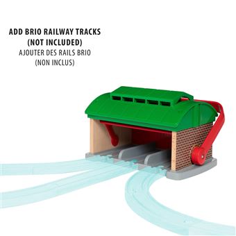 Garage pour trains portatif World Brio