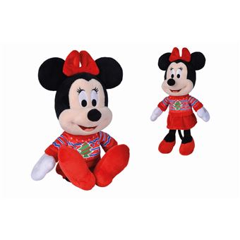 Peluche Nicotoy Minnie Pull Noël 25 cm