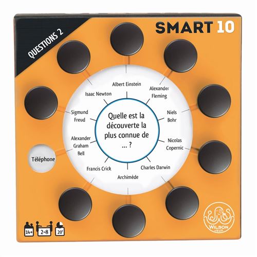 Jeu D’Ambiance Piatnik Smart 10 MA001piatnik – Quiz pour 2 à 8 Joueurs