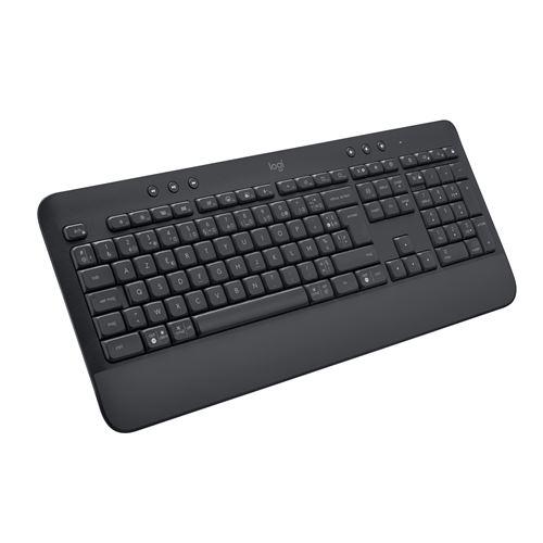 Clavier Sans fil Logitech Signature K650 AZERTY Ergonomique avec repose poignets - vue 7