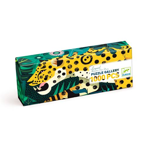 Puzzle 1000 pièces Djeco Leopard - Djeco