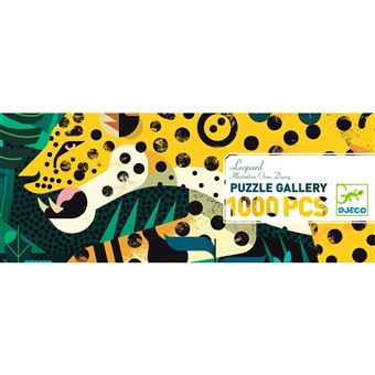 Puzzle 1000 pièces Djeco Leopard