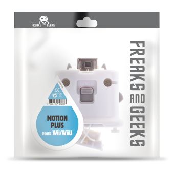 Adaptateur Freaks And Geeks Motion Plus Blanc pour Nintendo Wii et Nintendo Wii U