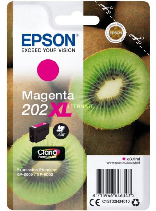 Cartouche d'encre Epson Kiwi 202 Magenta XL