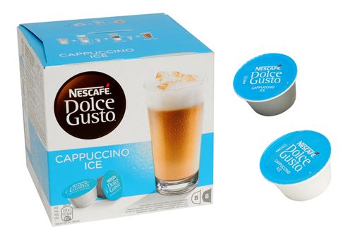 Boîte de 16 capsules Dolce Gusto Nescafé Cappuccino glacé