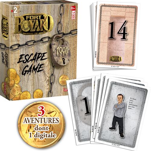 Jeu classique Lansay Fort boyard Escape Game 