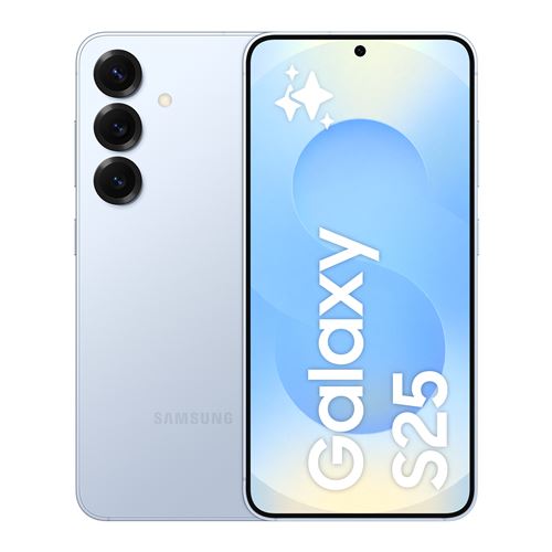 Smartphone Samsung Galaxy S25 Bleu 6.7 Ram 12 Go Stockage 12 Go