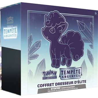 Carte à collectionner Pokémon Coffret Dresseur d’Elite Epée et Bouclier Tempête Argentée