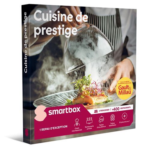 Coffret cadeau SmartBox Cuisine de prestige