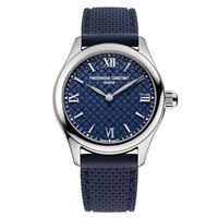 Montre connectée Femme Frederique Constant Smartwatch Vitality 36 mm Bleu Marine