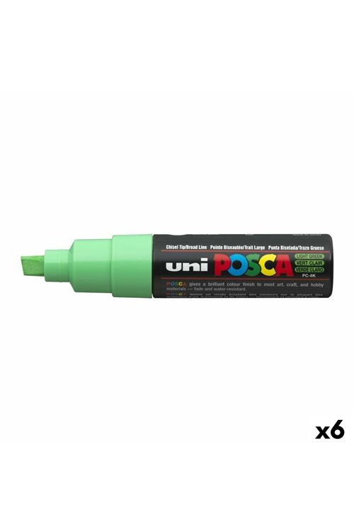 POSCA PC8K PTE LARGE BISEAU VT FONCE