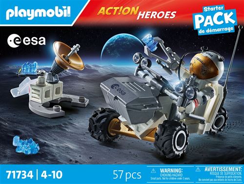 PLAYMOBIL | Action Heroes | ESA | Mission Spatiale | Jouet pour Enfants à partir de | 71734 - vue 7