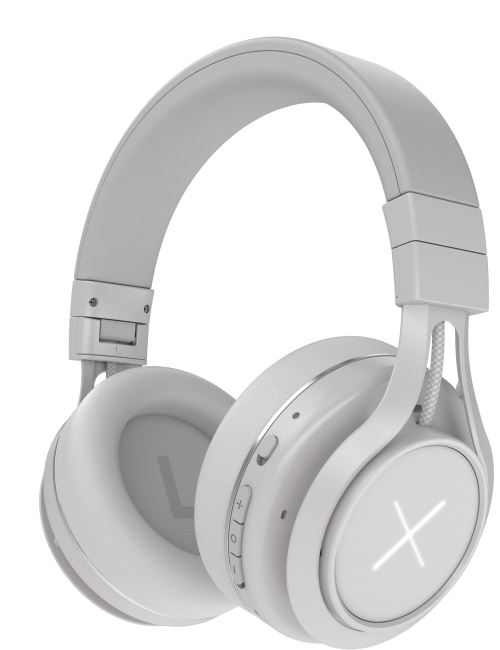 Casque audio Bluetooth sans fil Kigo Xenon BT ANC Blanc