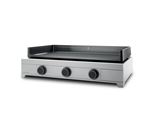 Plancha gaz Forge Adour Modern 75 I 6000 W Noir et Argent