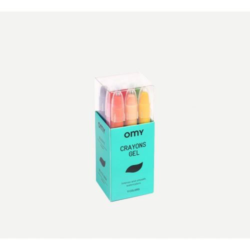 Boîte de 9 crayons gel Omy