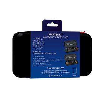 Starter Kit Konix Edition FFF pour Nintendo Switch Bleu