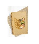 Carnet A4 non ligné Chat