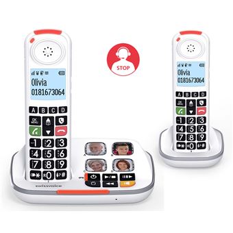 Téléphone sans fil Swissvoice Xtra 2355 Duo Blanc - 1