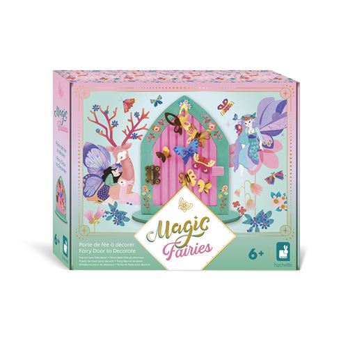 Janod Multicolore Jeu Créatif Magic Fairies Porte De Fée À Décorer