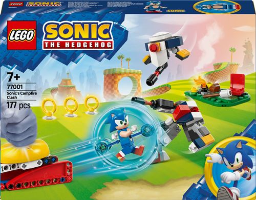 Lego Sonic Lego® Sonic 77001 Conflit Au Feu De Camp De Sonic