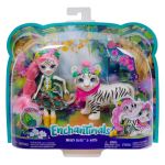 Set de jeu Tadley tigre et Kitty Enchantimals